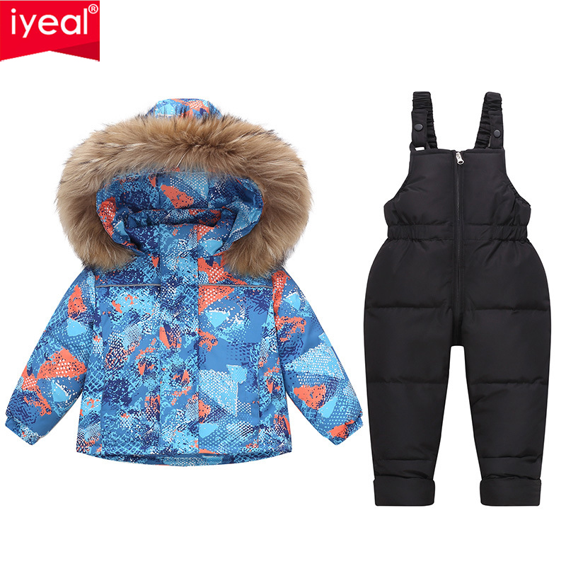 Winter Clothing Drawing - IYEAL الشتاء الفتيان فتاة أسفل سترة
