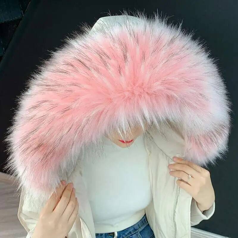 Winter Clothing Items - انفصال فو الفراء طوق اضافية كبيرة