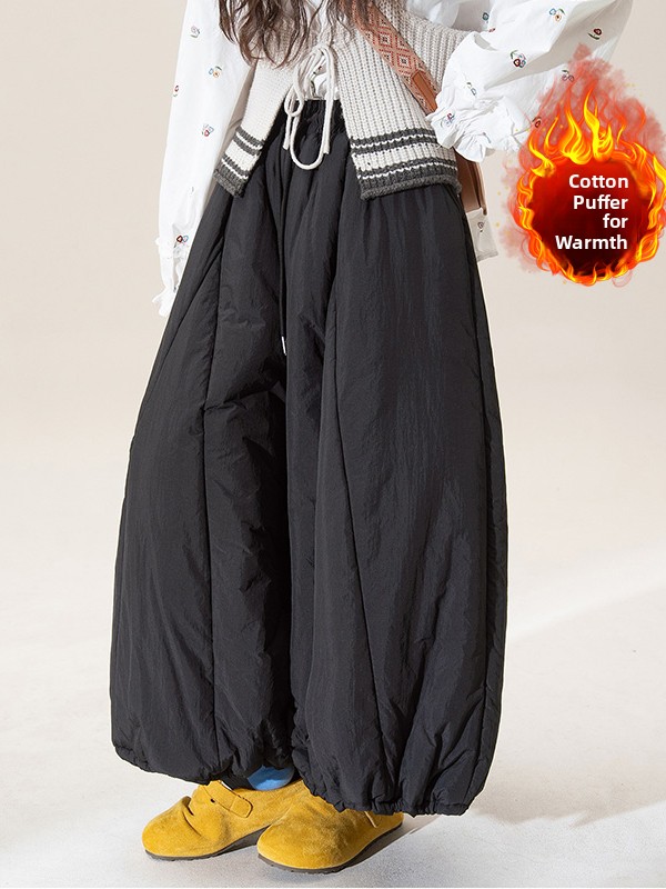 بنطلون شتوي سميك واسع الساقين  - مراجعة Warm Winter Clothing وسعره