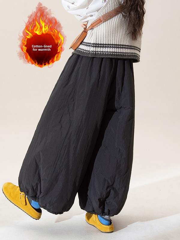بنطلون شتوي سميك واسع الساقين  - مراجعة Warm Winter Clothing وسعره