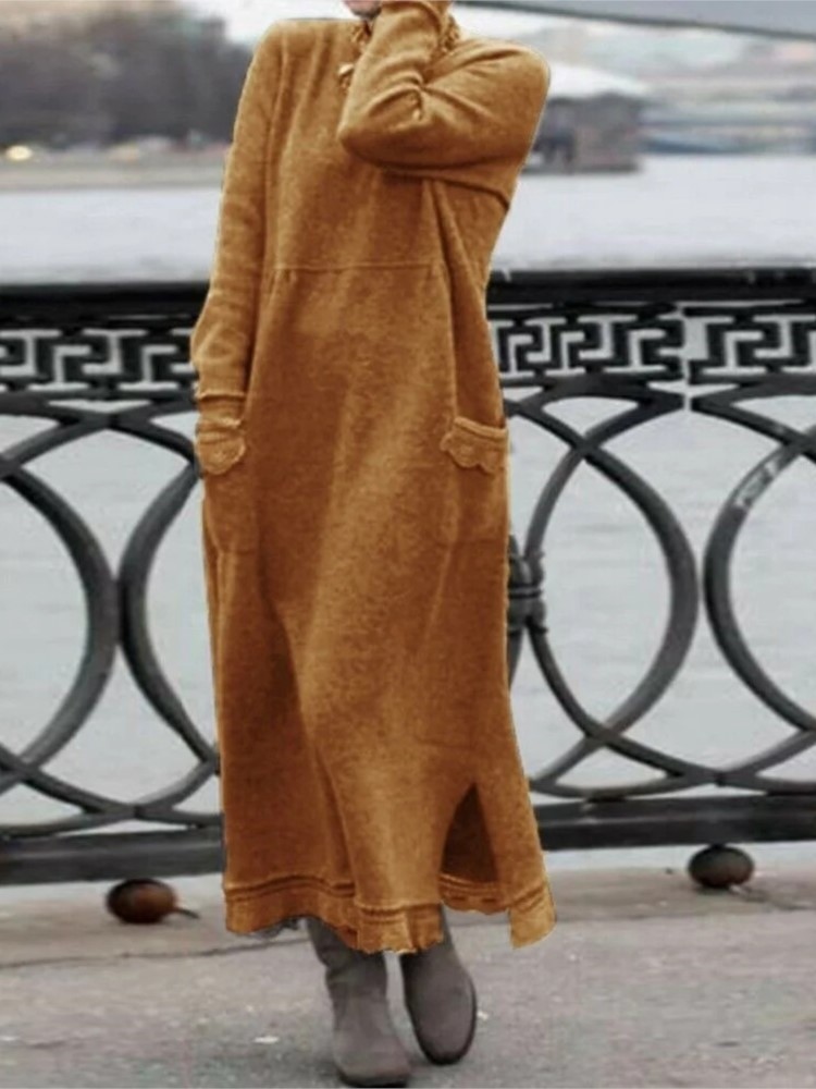 فساتين طويلة جديدة لخريف وشتاء - مراجعة Winter Clothing Pinterest وسعره