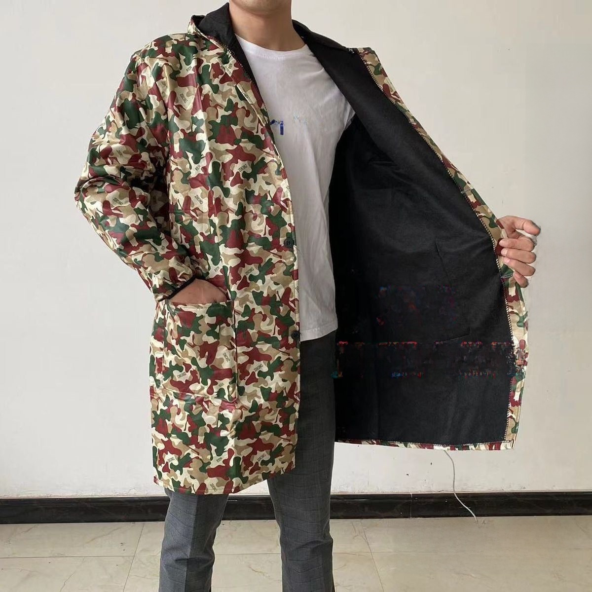ملابس عمل شتوية مبطنة بالصوف م - مراجعة Winter Clothing وسعره