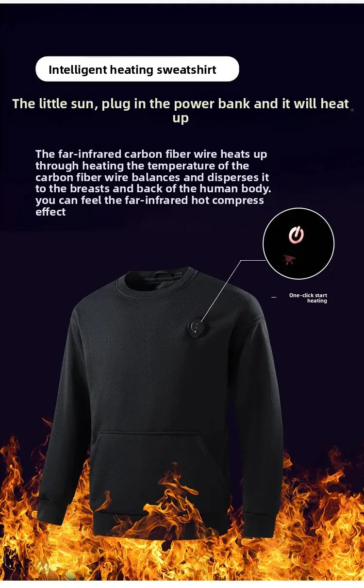 هوديي ساخن USB جديد، ملابس رجا - مراجعة Warm Winter Clothing وسعره