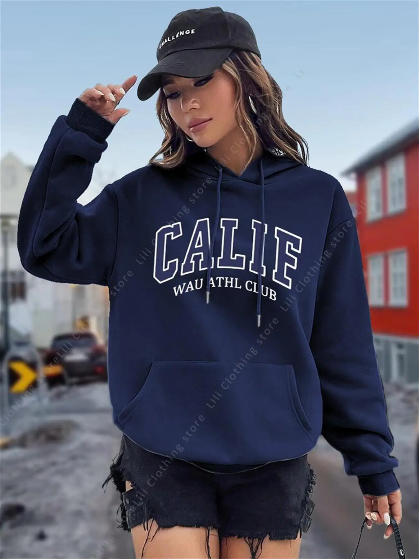 هوديز نسائية Y2K من الصوف النا - مراجعة Winter Clothing Drawing وسعره