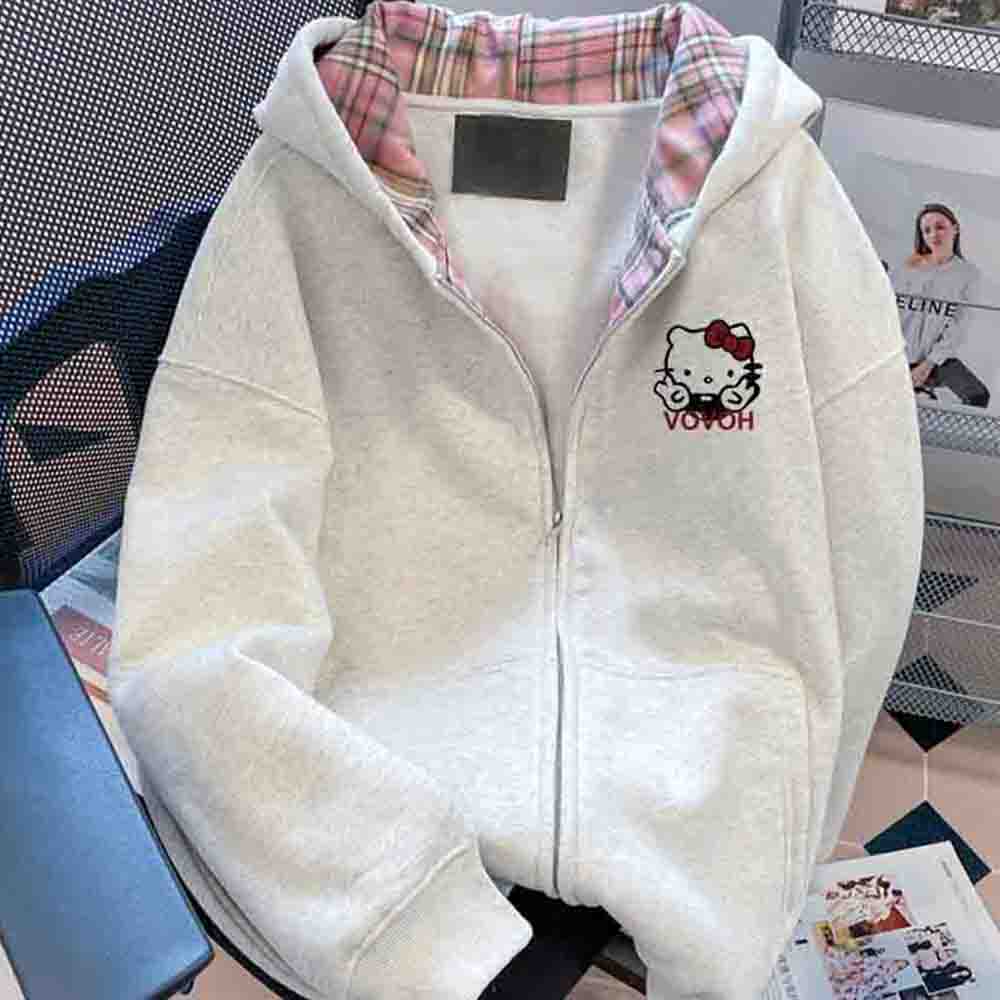 هالو كيتي سويت شيرت نسائي بقلن - مراجعة Winter Clothing Items وسعره