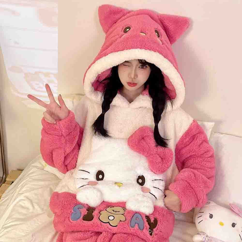 طقم بيجامة نسائية دافئة من الق - مراجعة Warm Winter Clothing وسعره