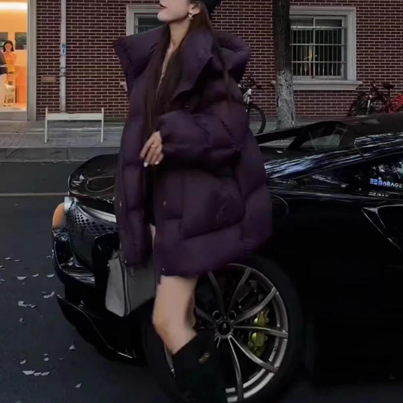 جاكيت نسائي جديد من القطن المح - مراجعة Winter Clothing Colors 2026 وسعره