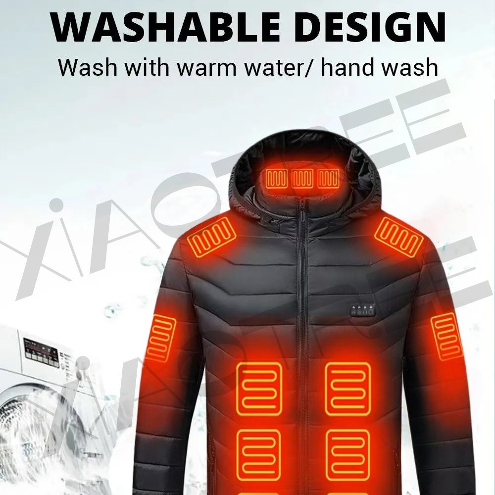 28 مناطق الرجال النساء سترة ال - مراجعة Warm Winter Clothing وسعره